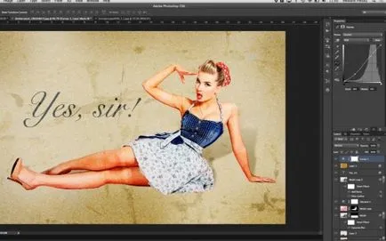 Pin-Up - modul de procesare a fotografia în Photoshop