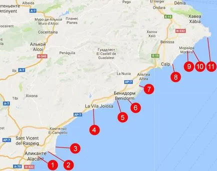 Плажове и хотели на Коста Бланка 11 най-добрите места, за да ваканция на море в Испания - 2017 мнения и форум -