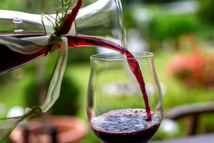 Az előnyök vörösbor - egészséges termékek
