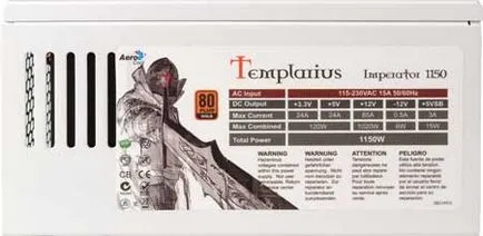 A tápegység AEROCOOL templarius imperator 1150m, Computerpress