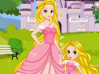 Reális make-up a Princess Rapunzel - ingyenes játékok lányoknak online