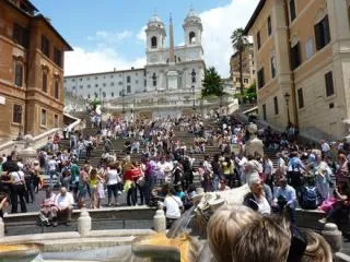 Roma - Piazza di Dormit (Piața Spaniei)