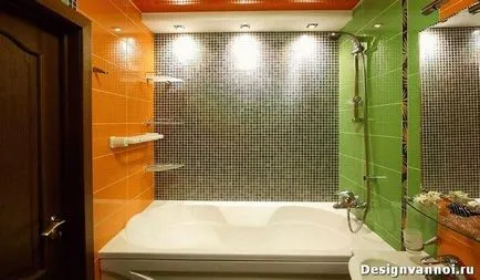 Reparatii decor mic baie a camerei, alegerea de obiecte sanitare, mobilier de plasare