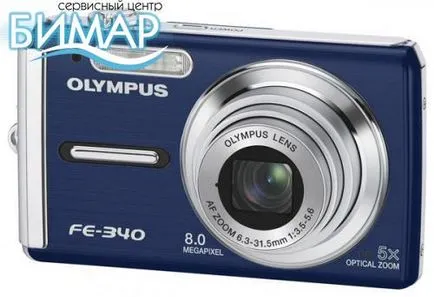 Ремонт OLYMPUS FE-340, да ги поставят обратно, реставрация, почистване, подмяна на части OLYMPUS FE-340