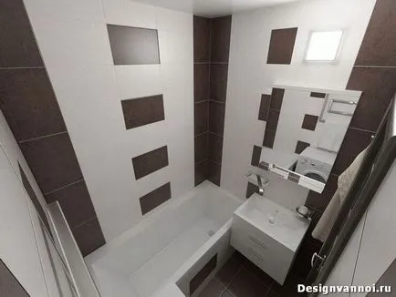 Javítás kis fürdőszoba dekoráció a szobában, a választás a szaniterek, bútorok elhelyezését