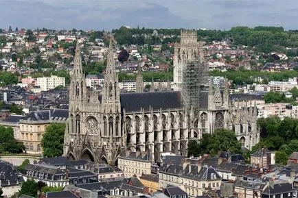 Rouen - csillogás és báját Felső-Normandia