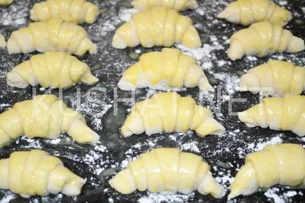 Bagel élesztőből tésztát lekvárral