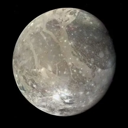 Най-голямата луна на Юпитер - астрономия на Руски