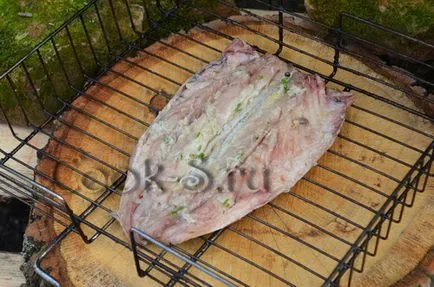 Makréla sütött grill (grill) - lépésről lépésre recept fotókkal, halak és