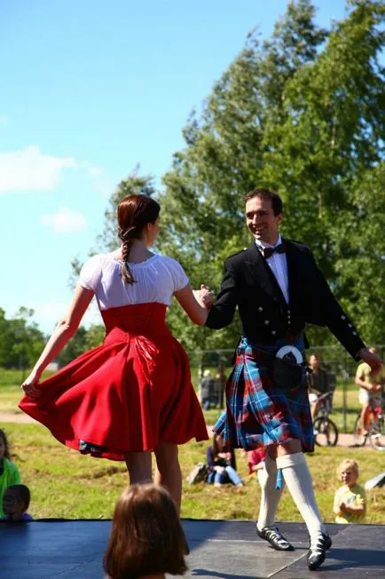 Шотландски танци промяна на традицията