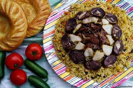 pilaf de nunta TASHKENT - pilaf de nunta - pilaf - bucătărie Uzbecă - dastarkhan