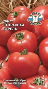 Tomato Red Arrow (характеристика и описание на разнообразието от домати, мнения)