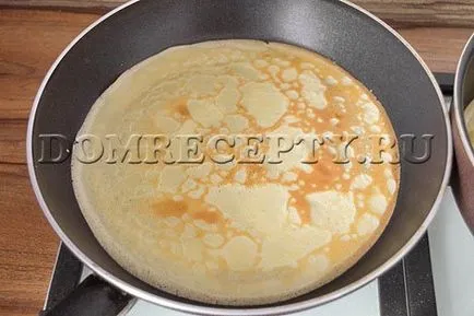 Тънки яйчни палачинки палачинки стъпка по стъпка рецепта със снимки