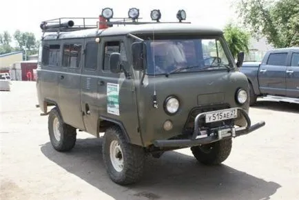 Tuning UAZ pâine cu mâinile pentru o călătorie confortabilă