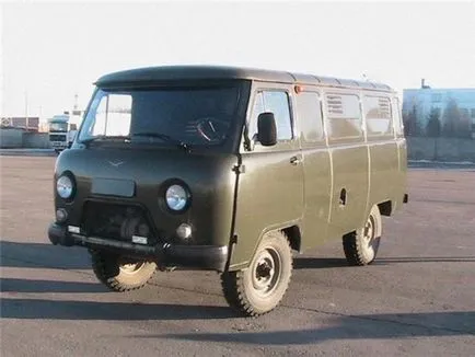 Tuning UAZ cipó kezedben egy kényelmes utazást