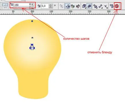 lecții CorelDRAW am trage un bec folosind un parasolar - software-ul