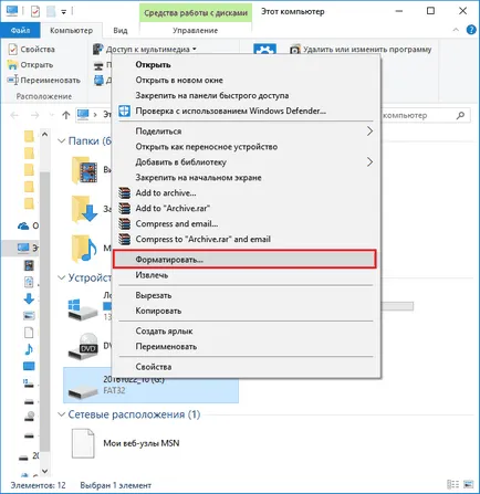 UltraISO nem látja az USB flash meghajtót, hogy megoldja