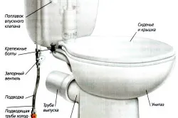 Telepítése vécécsésze kezével szétszerelés, összeszerelés, beállítás (videó)