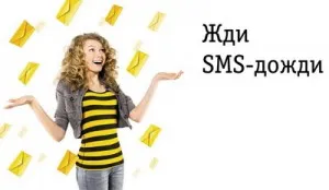 Serviciul „Pachetul SMS“ Beeline - conectarea sau deconectarea