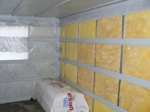 Изолация на стени от пяна блокове извън рамките на сайдинг десен изолацията технология и довършителни