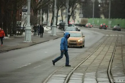 Engedni, hogy a gyalogosok gai kifejtette, hogyan nem - kap - a bírság