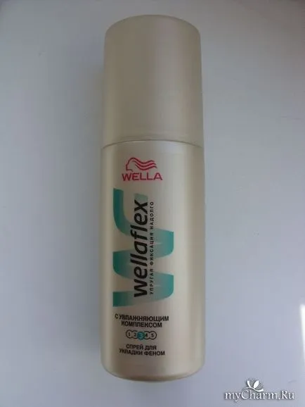 Umidificarea în timpul coafării cu Wella - Wella Spray stilizare foen C complex de hidratare