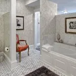 Damask model în interior