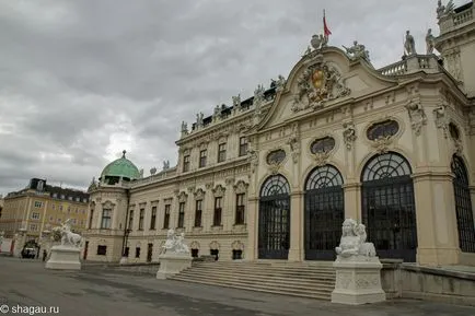 Bécs Belvedere palota - képek, áttekintése, hogyan lehet