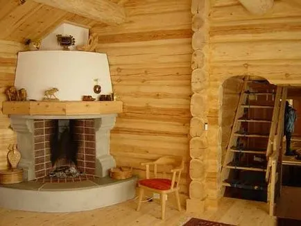 opțiuni pentru Seminee o casa din lemn de tipul de combustibil