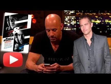 Vin Diesel (vin diesel), hogy megtörje a csendet és kommentálta a halála Paul Walker (video, fotó) -