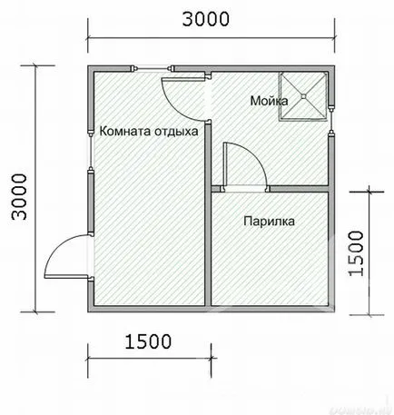 Извършва довършителни парна баня в тухлена със собствените си ръце