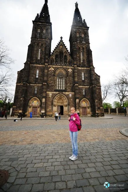 Vysehrad Prága, hogyan lehet egy fénykép a vár