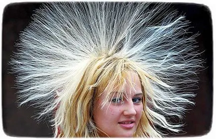 Hair villamosított, mit kell tennie, hogy erősít ez probléma otthon
