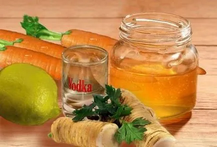 Vodka mézzel - a legjobb orvosság megfázás