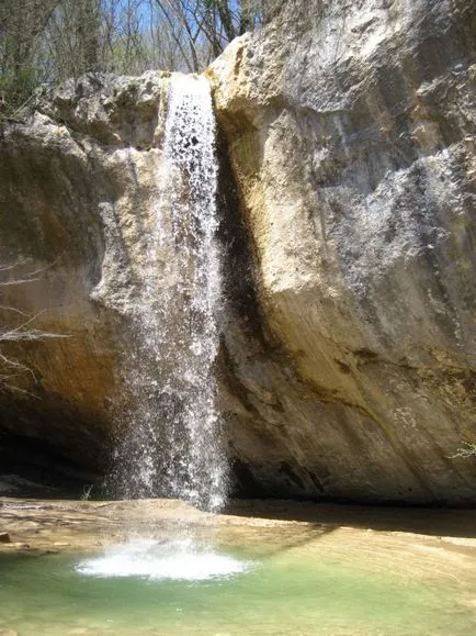 Водопад с балдахин и Фатма снимки, описание, как да се получи