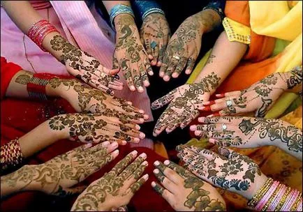 Henna mehendi ár