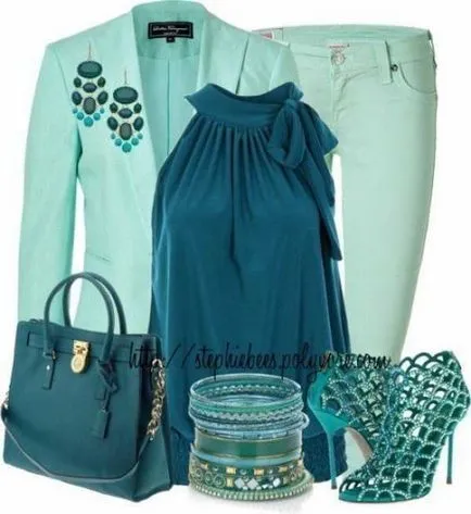 10 imagine elegant, cu jacheta de menta, obsesia de moda