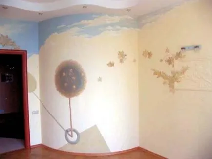 40 foto și video - idei originale pentru pictura interioară a pereților!