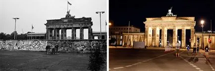 Zidul Berlinului 50 ani mai târziu, fotografii de știri