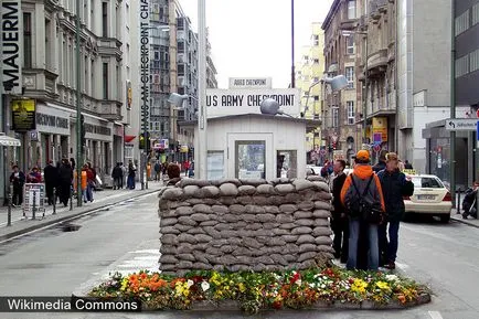 ruta Berlin „de-a lungul calea Zidului Berlinului“ descriere a fotografiei