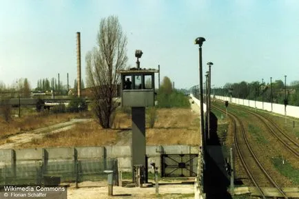 ruta Berlin „de-a lungul calea Zidului Berlinului“ descriere a fotografiei