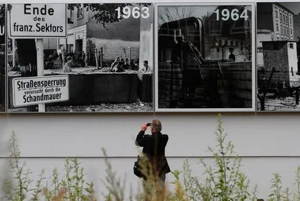 Zidul Berlinului 50 ani mai târziu, fotografii de știri