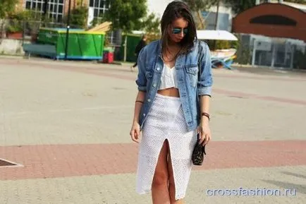 Grup Crossfashion - ce sa poarte cu jacheta din denim, după 35 de ani de consiliere și exemple de fotografii