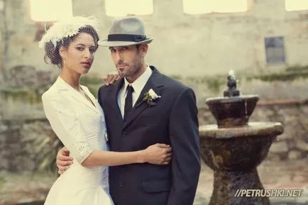 Mi szükséges egy esküvő retro stílus minden árnyalatok esetében ünnepségek videó