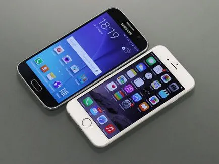 Ceea ce este mai bine iPhone (iPhone) sau de Samsung (Samsung) - prezentarea generală a celor două modele de diferite generații