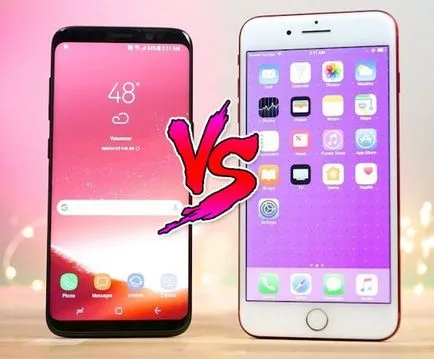 Mi a jobb Samsung Galaxy s8 vagy iphone 7 le a jellemzőit, iphone hírek, iPad és a Mac