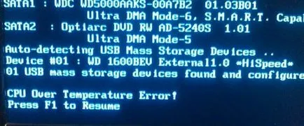 Cpu túlmelegedés hiba - mi a teendő, talkdevice