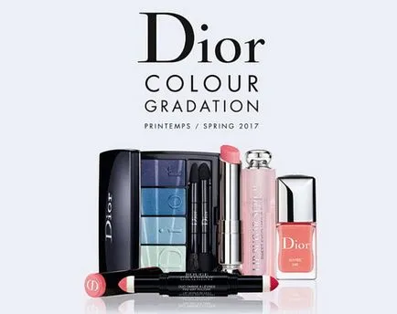 Dior culoare gradație de colectare machiaj de primavara 2017