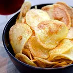 Házi chips a sütőben recept otthon fotó