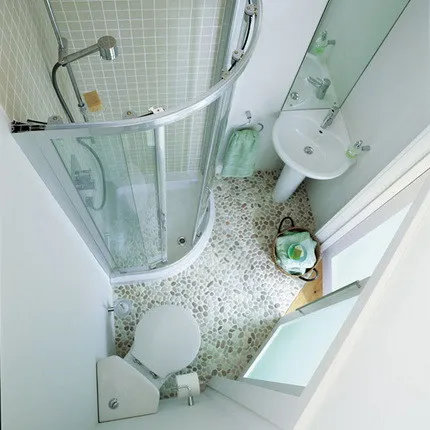 Fürdőszoba Design Hruscsov tervezési ötletek elrendezés (fotók)